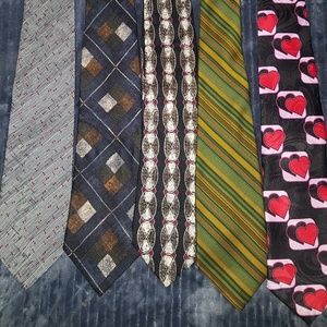 Lot of 5 Ties